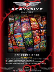 Pervasive G2E 2025 Flyer